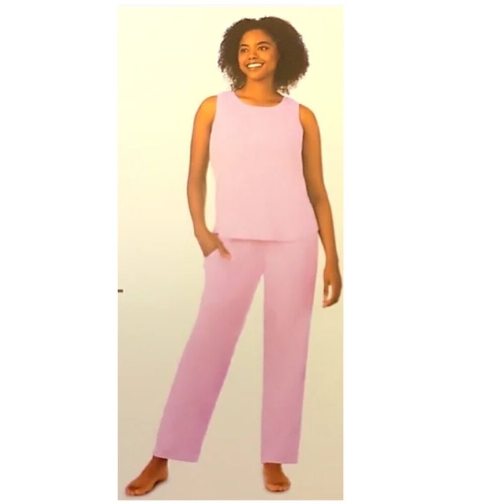 Cuddl Duds 3-Piece Ribbed Lounge Set Super Soft & Cozy XL Lilac NWOT